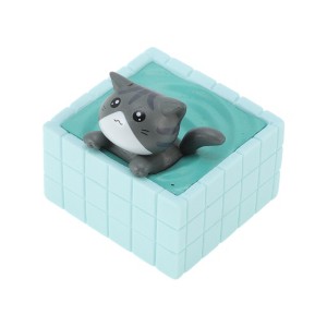 Unique Bargains Decorative Magnets Magnetic Fridge Sticker Irregular Shape Synthetic Resin Blue Gray 1Pc - 1 of 3