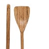 Kendal 6-Piece Acacia Wood Spurtle Serving Utensils Set for Cooking & Baking - 4 of 4