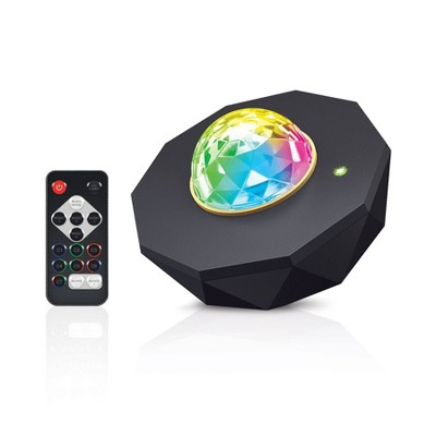 LED Galaxy Projector Laser Star Lights with Remote Black - West &#38; Arrow