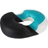 Healthy Spirit Gel Donut Lifting Cushion for Tailbone Hemorrhoid Coccyx Sciatica Pregnancy Pillow Cushion, Black - 4 of 4