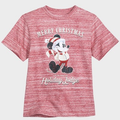 Kids' Disney Mickey Mouse & Friends Merry Christmas Graphic T-Shirt - Disney Store