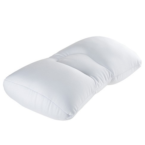 Hastings Home Microbead Contour Pillow- White - image 1 of 4