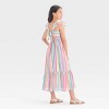 Girls' Sleeveless Knit Midi Dress - Cat & Jack™ - 2 of 3