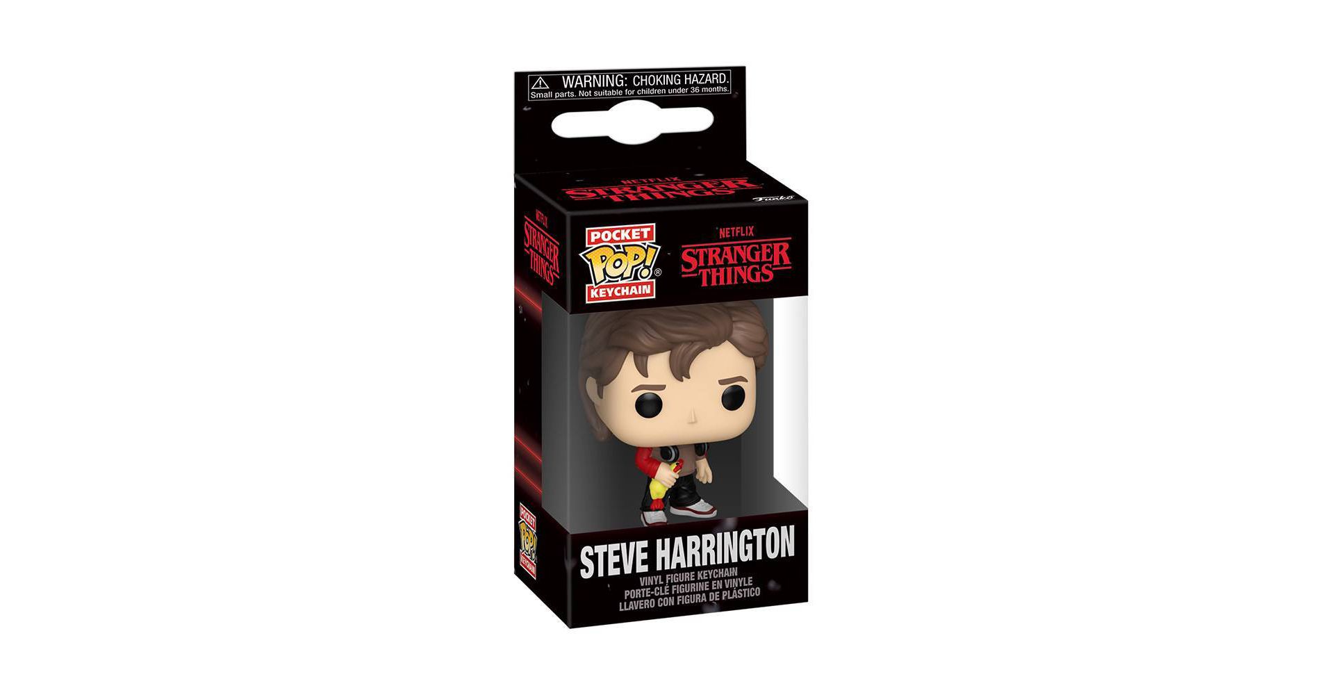 Funko Pop! Keychain: Netflix Stranger Things- Steve Harrington