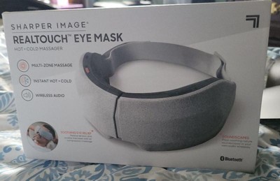 Sharper Image Realtouch Air Compression Massaging Eye Mask 