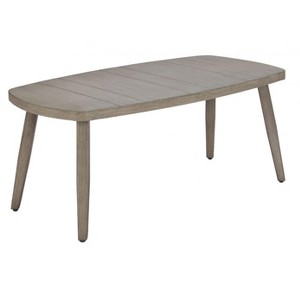 Coffee Table 17.5" H, Metal, Brown, Modern Rectangular Design by Zuo Modern - 1 of 4