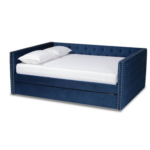 Navy daybed deals with trundle