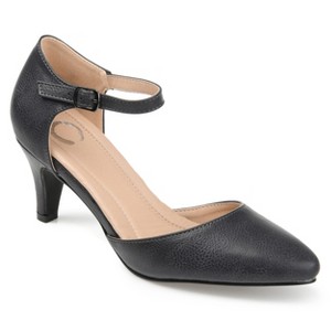 Journee Womens Bettie Almond Toe Mid Heel Pumps - 1 of 4