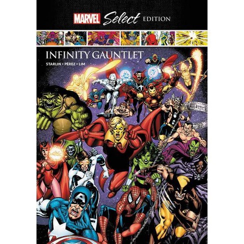 Infinity Gauntlet Marvel Select Edition Hardcover Target - i got thanos on my mind roblox id code