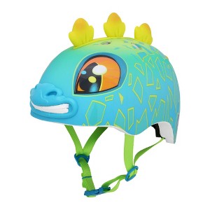 Raskullz Stego Hawk Child Helmet - Blue/Yellow - 1 of 4