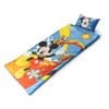 Jay Franco Kids Disney Mickey Mouse 2 Piece Set Indoor Sleeping Bag for School and Sleepovers - 4 of 4