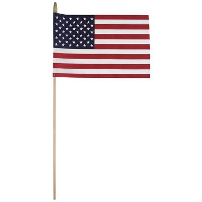 8"x12" Flag and Display: Betsy Flags Sentinel® Poly-Cotton, Fade Resistant, No Assembly Required, FMAA Certified