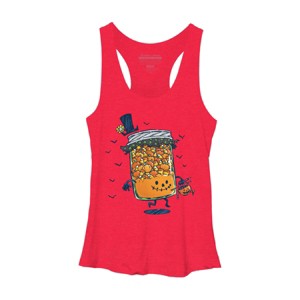 Women's Design By Humans Halloween Jam By nickv47 Racerback Tank Top - 1 of 3