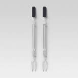 2pk Stainless Steel Extension Forks - Room Essentials™