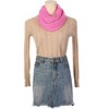 Elerevyo Women's Solid Chiffon Sheer Lightweight Soft Long Scarf Shawl 1 Pc - 3 of 4