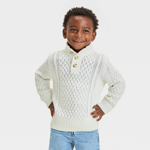 Toddler Boys Mockneck Pullover Sweater Cat Jack Target