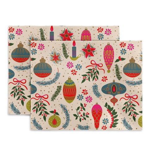 Emanuela Carratoni Moody Blue Garden Small Welcome Mat - Deny Designs :  Target