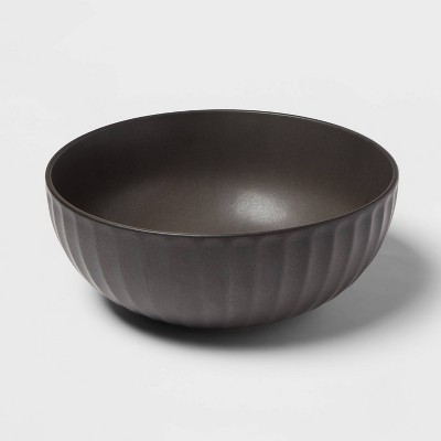 101oz Stoneware Ardencroft Serving Bowl Gray - Threshold™