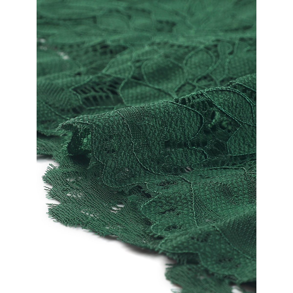 Женские платья INSPIRE CHIC Women's Elegant Lace Halter Neck Sleeveless Bodycon Cocktail Sheath Dress 2 Packs Large Dark Green/Grey — фото 5