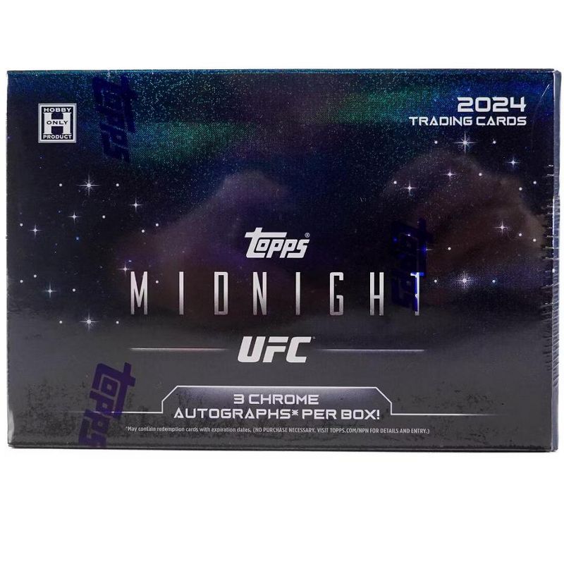 Combat 2024 Topps UFC Midnight Hobby Box, 2 of 4