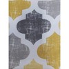 Shower Curtain 84 Inches Length Shower Curtain Moroccan Quatrefoil Modern Farmhouse Shower Curtain for Bathroom - 4 of 4
