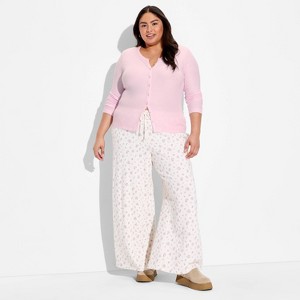 Women's Cozy Leisure Long Sleeve Blouse - Wild Fable™ - 1 of 3