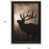 HomeRoots Elk Sunrise Black Framed Print Wall Art - 3 of 4