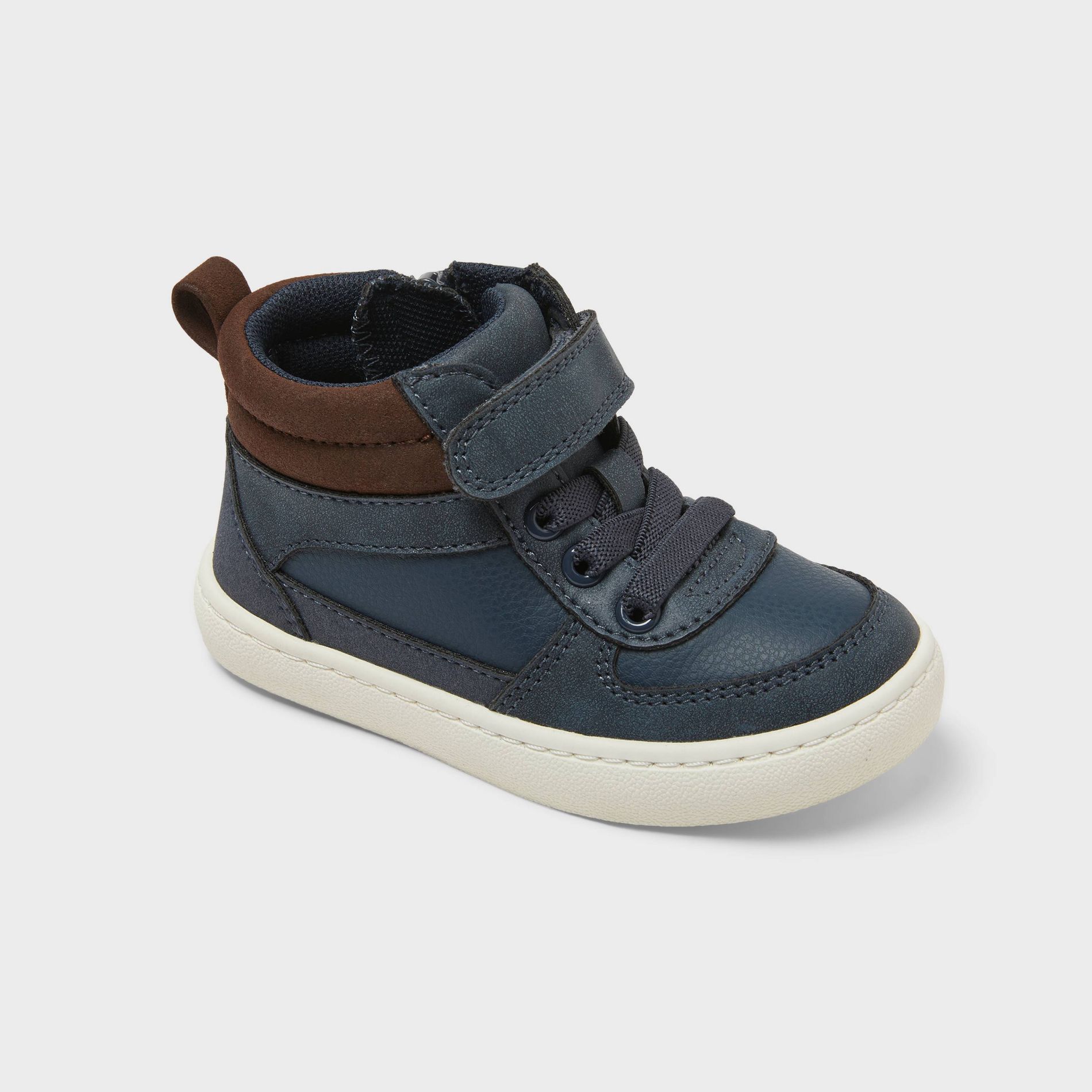 Toddler Lyam Sneaker Boots - Cat & Jack™ Navy Blue