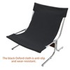 Maliang Modern Patio Accent Chair, Living Room Chairs with Metal Legs and Soft Padded, Sofa Chairs for Home Office,Bedroom - 3 of 4