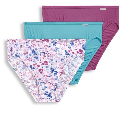 Jockey Women's Underwear Supersoft Bikini - 3 Pack, Crochet Tile