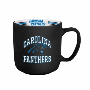 NFL Carolina Panthers Stripe Mug - 15oz: Ceramic Drinkware, Licensed by NFL - 1 of 1