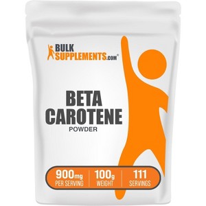 BulkSupplements Beta Carotene 1% Powder - 1 of 4
