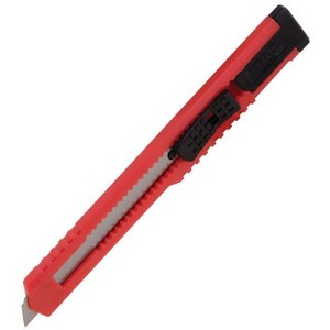Hyde 8.25 in. Retractable Utility Knife Red 1 pk (Case of 10) - 1 of 1