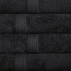 Luxury Cotton Heavyweight Ultra-Plush Hand Towel Set of 4 by Blue Nile Mills - 3 of 4