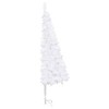 Aghana Digitals 240cm White PVC Corner Artificial Christmas Tree with 525 Tips, Adjustable Branches - 4 of 4