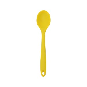 Unique Bargains Spoon Hand Wash Only Small Mixing Spoon Silicone 8.1" 1 Pc - 1 of 4