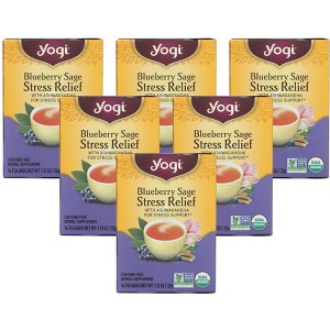 Yogi Blueberry Sage Organic Tea  - Case of 6/16 bag - 1 of 4