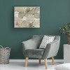 Silvia Vassileva 'White on White Floral I Crop Neutral' Canvas Art - 4 of 4