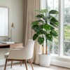 5-6FT Artificial Golden Pothos Plant - Realistic Faux Scindapsus Aureus in Decorative Pot, Indoor Floor Tree for Home & Office Decor - 3 of 4