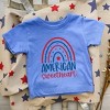 The Juniper Shop American Sweetheart Rainbow Toddler Short Sleeve Tee - 2 of 2