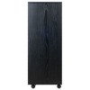 Munora Halifax - 5-Drawer Tall Storage Cabinet with Locking Casters - 19.21"W x 15.98"D x 41.49"H - Black - 3 of 4