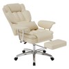 GDFStudio Irelok Modern Swivel Reclining Faux Leather Upholstered Office Chair - 4 of 4
