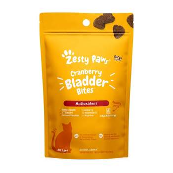 Zesty Paws Cat Bladder Bites with Bacon Flavor - 35ct
