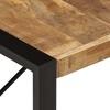 vidaXL Coffee Table 55.1"x27.6"x15.7" Rough Mango Wood - 4 of 4
