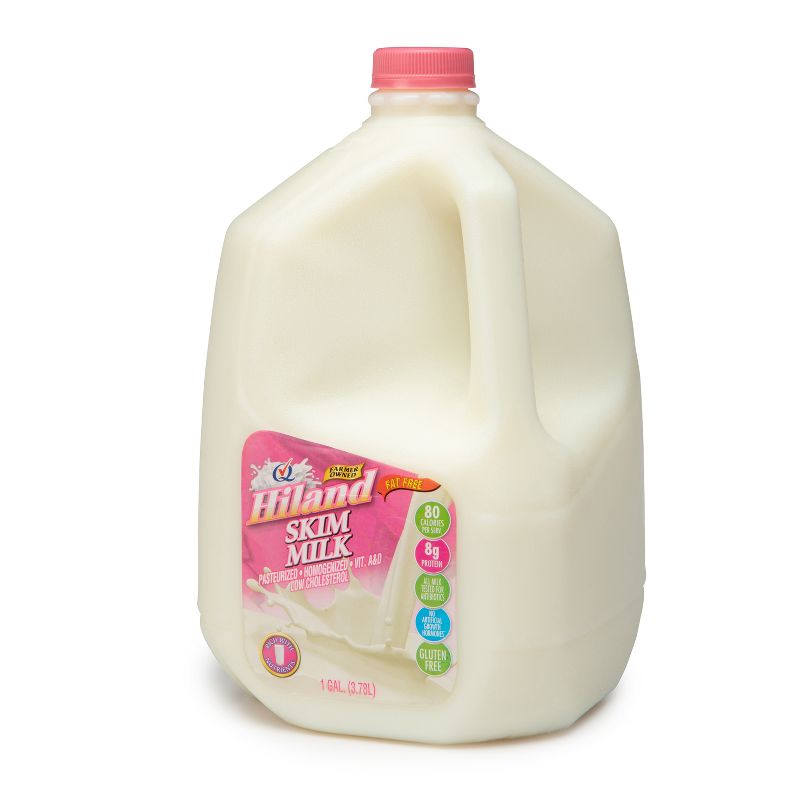 Hiland Skim Milk - 1gal, 3 of 5
