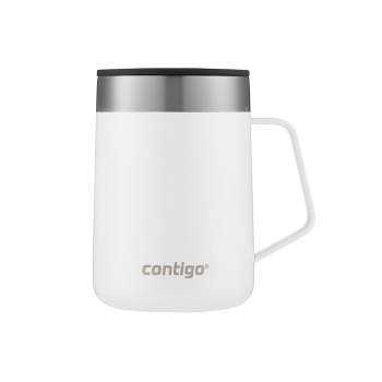 Contigo Thermo Ceramic 14-Ounce Desk Mug, White - Buy Right Clicking