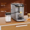 20 Bar Espresso Machine with Milk Tank, Grinder & Touch Display (Silver-Gold) - 2 of 4