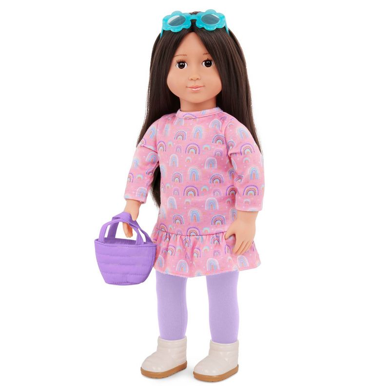 Our Generation Bright as a Rainbow Fashion Outfit for 18&#34; Dolls, 3 of 6