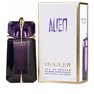 Alien By Thierry Mugler Women Citruses, Mandarin Orange, Moroccan Jasmine, White Flowers, White Amber, Cashmeran Eau De Parfum Spray Refillable 2 Oz - 1 of 1
