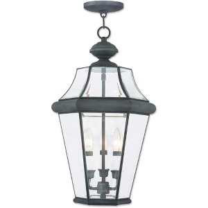 Livex Lighting Georgetown 3 - Light Pendant in  Bronze - 1 of 4
